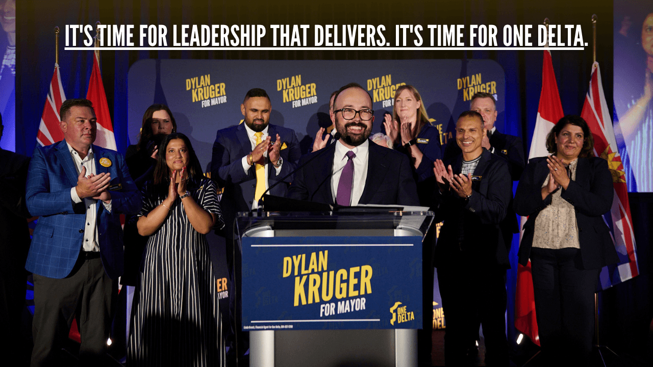Dylan Kruger Launches One Delta Campaign For Mayor