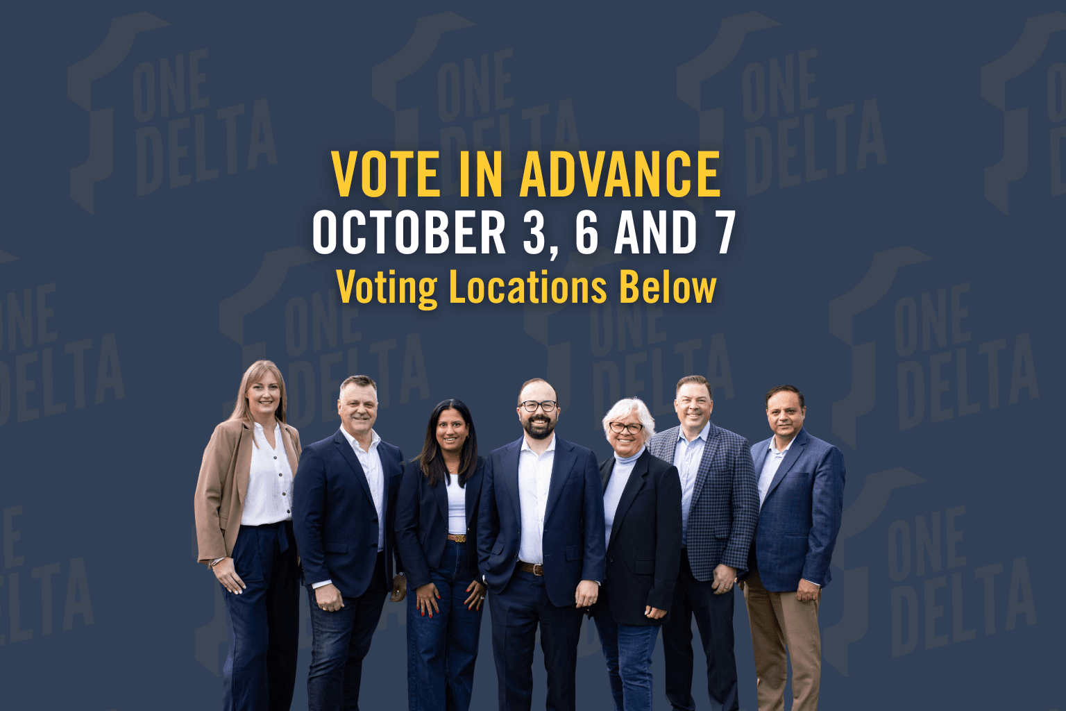 Advance Voting: Vote Early for One Delta